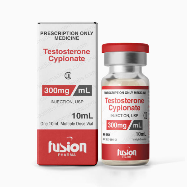 Testosterone Cypionate 300mg - 10ml | Canadian Made Labs